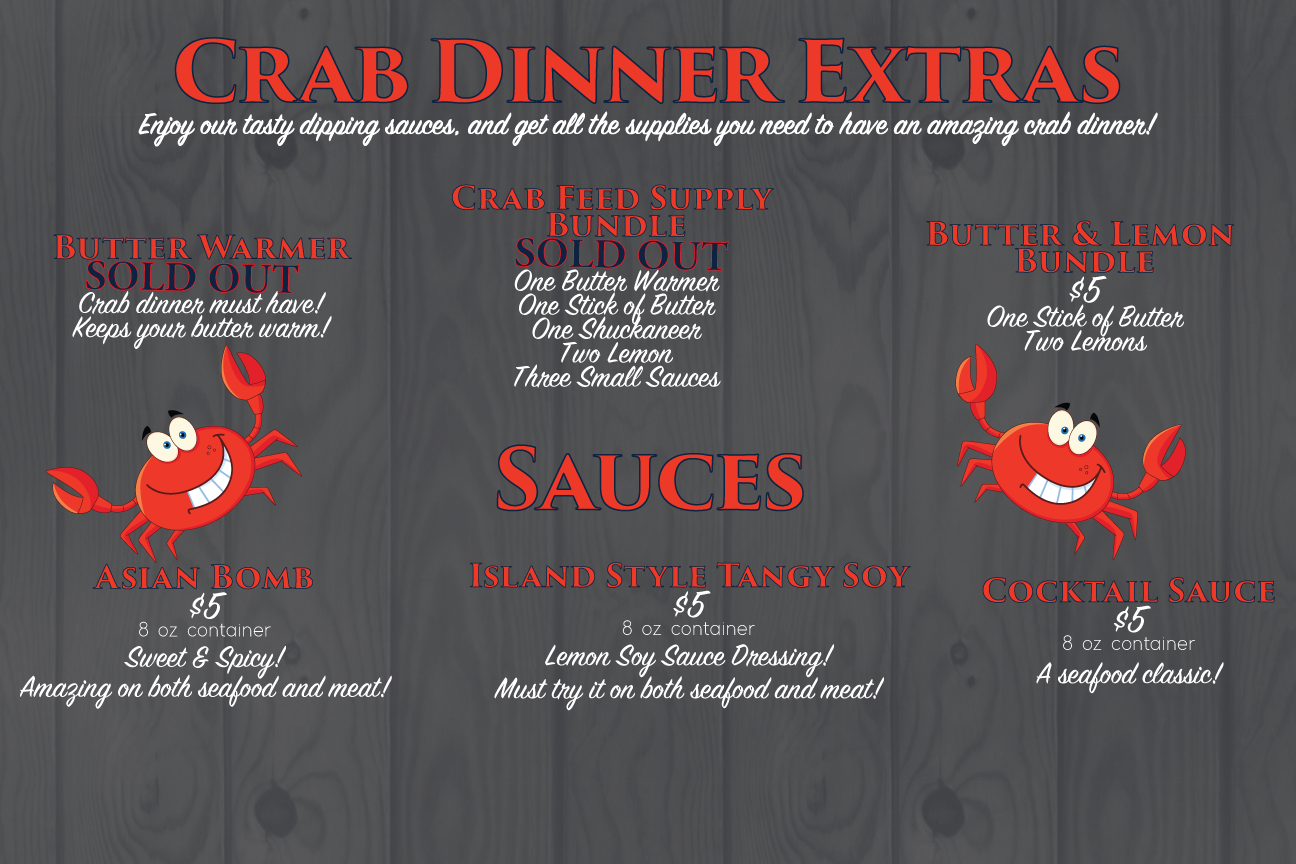 Crab Feed Extras