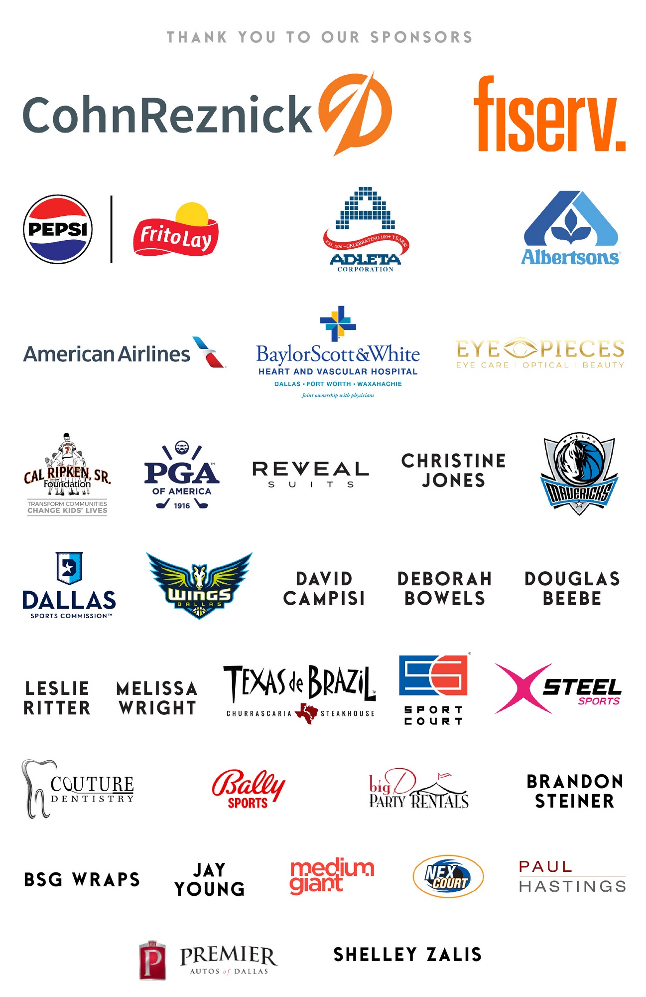 Sponsors