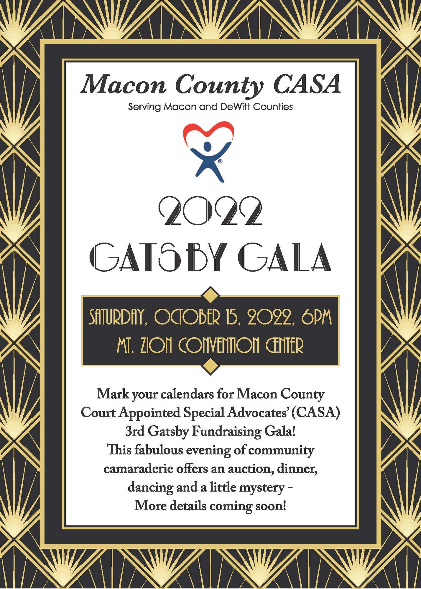 Macon County CASA 2022 Gatsby Gala