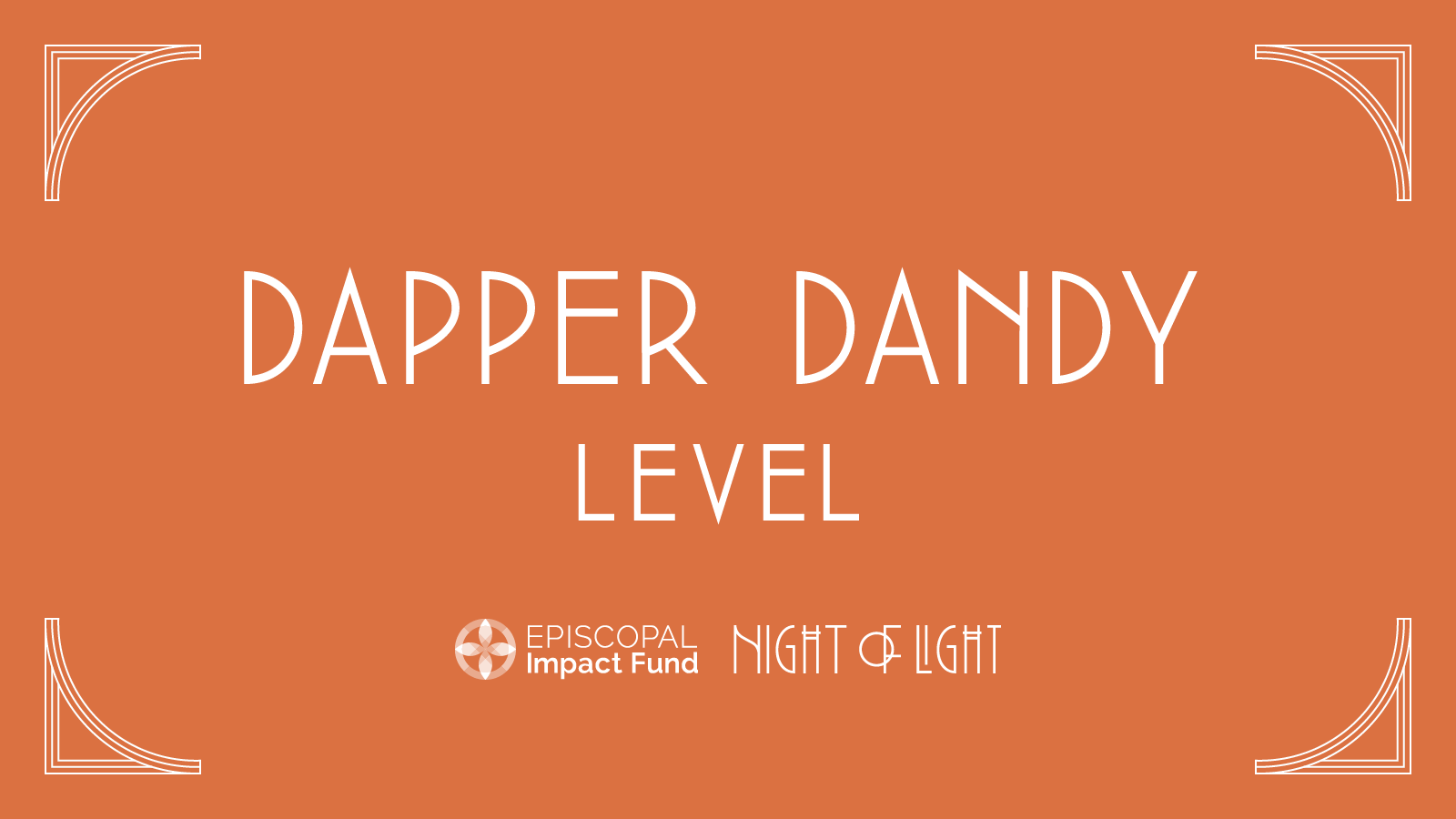 DAPPER DANDY Sponsorship Level