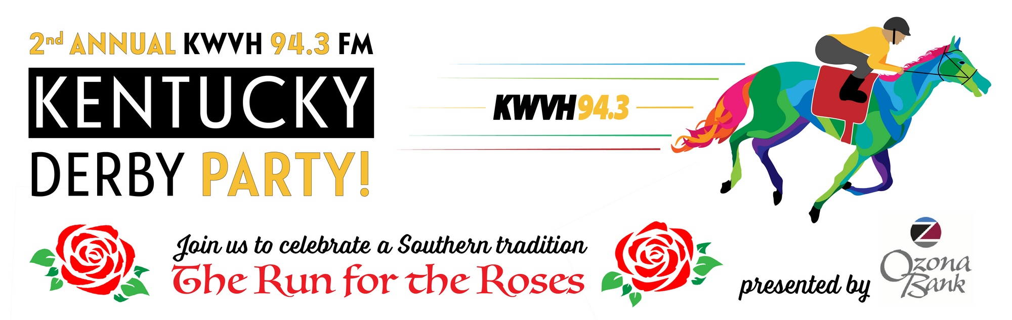 Second annual kwvh 94 3 kentucky derby party 2023
