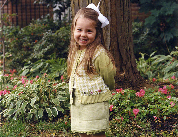 Olivia Tzagournis, Age 3