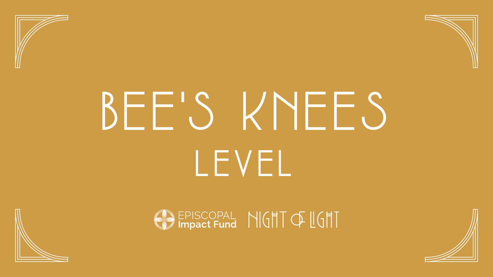 BEE'S KNEES Sponsorship Level