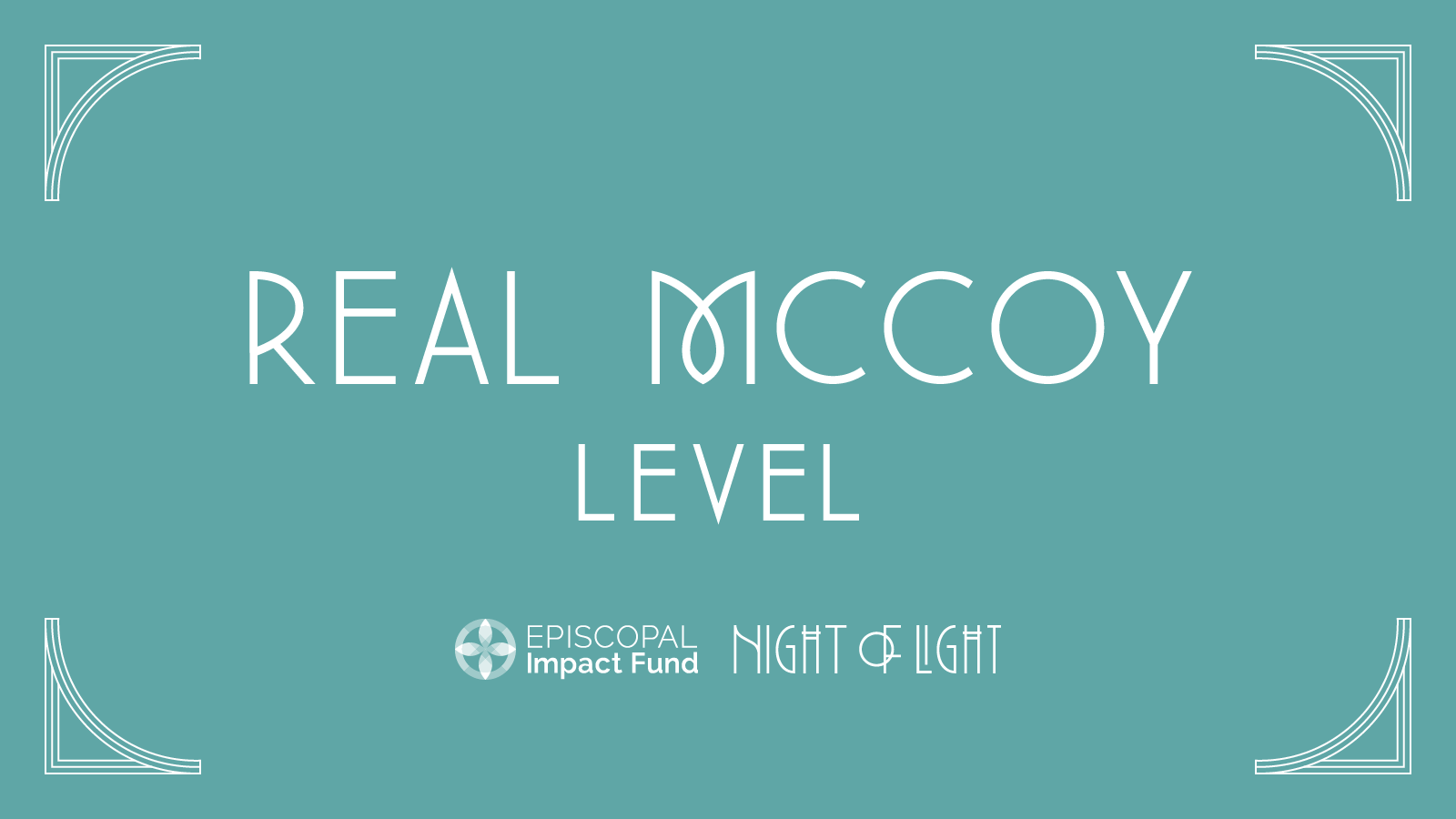 REAL MCCOY Sponsorship Level