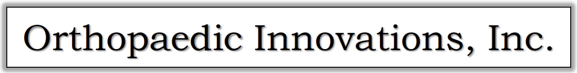Orthopaedic Innovations Inc.